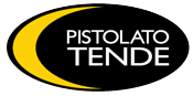 Pistolato Tende, tende da sole, pergole, pompeiane, tettoie. Logo