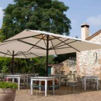 Ombrelloni per grandi superfici