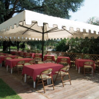 Ombrelloni per grandi superfici